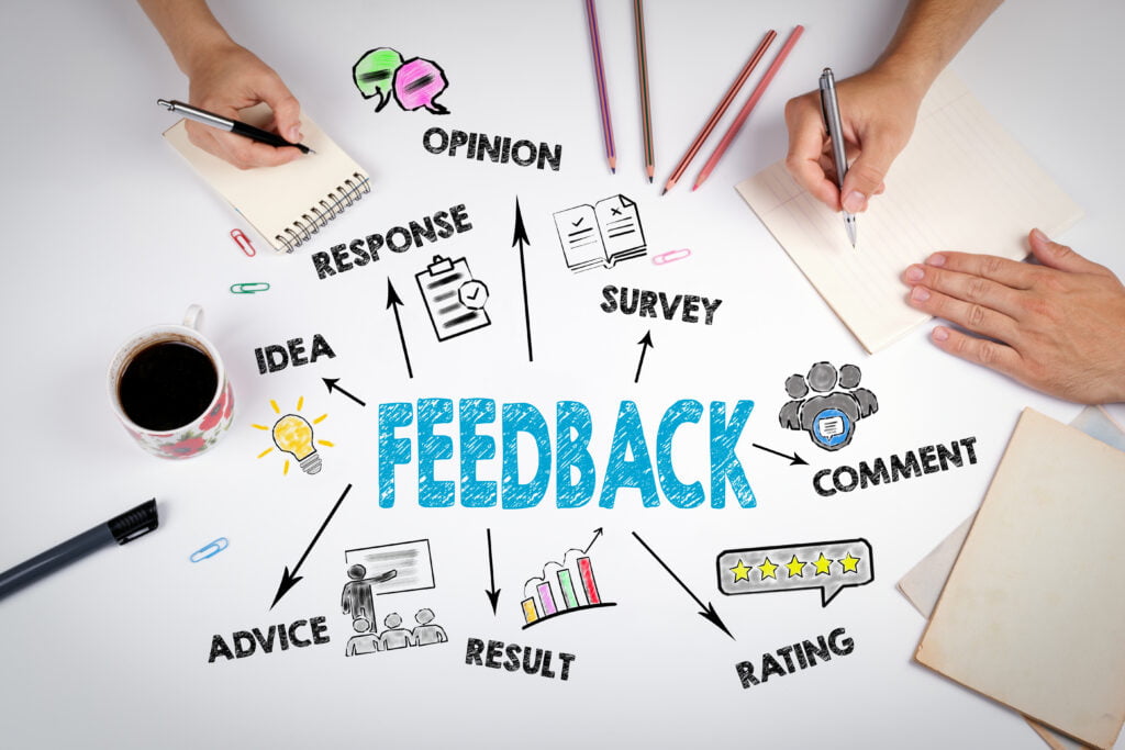 email marketing abc - feedback
